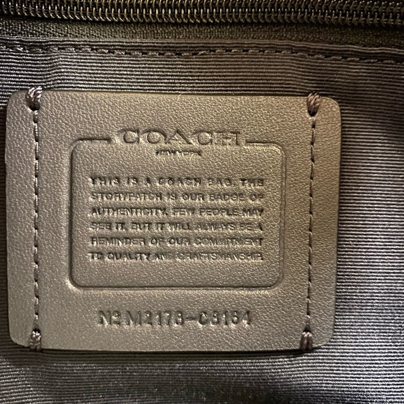 NWT💃Coach Kleo Carryall Signature Chambray - Picture 10 of 12